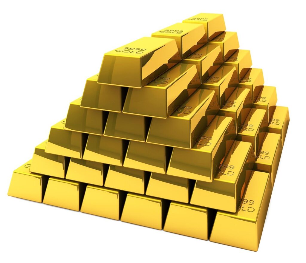 Gold picture