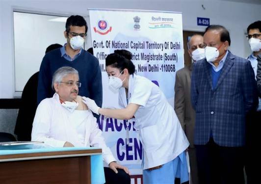 India vaccine drive launched