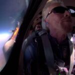 Branson Bezos space race