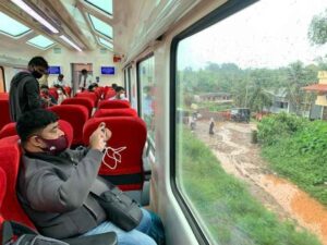 Vistadome coaches Western Ghats